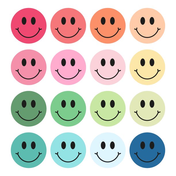 表情符号图标。矢量图图片下载