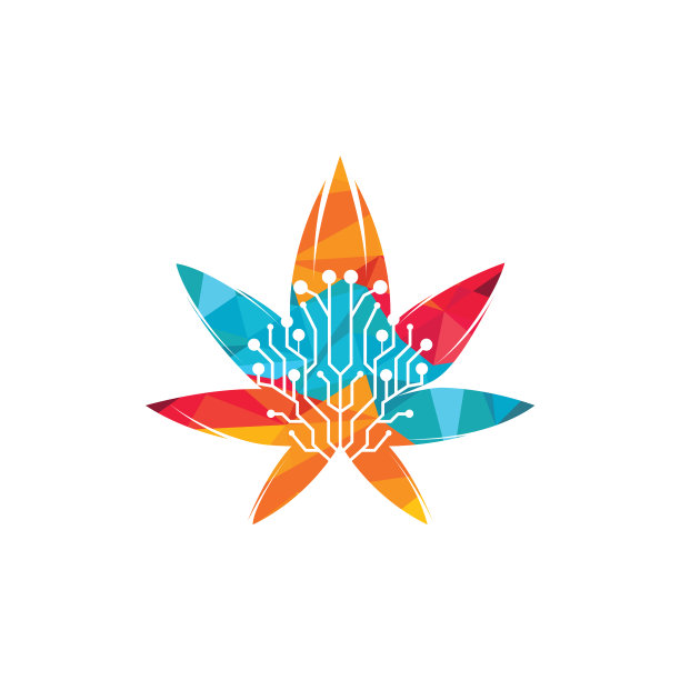 大麻科技标志设计图片下载