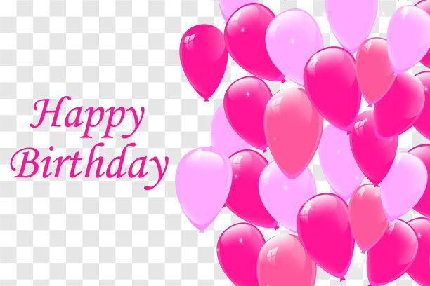 生日快乐排版设计的问候图片下载