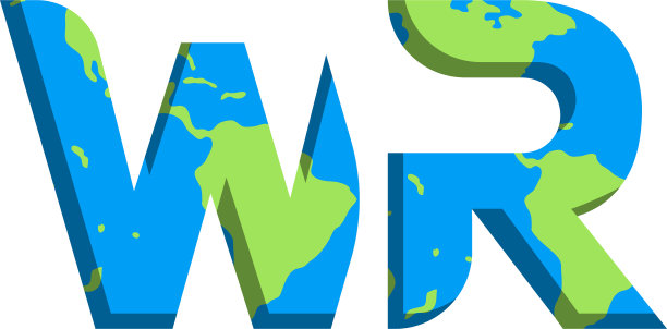 最初的世界地图风格的标志设计图片下载