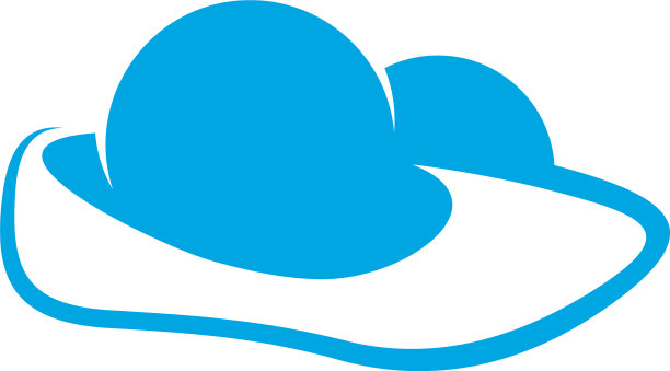 鞋与云标志设计概念模板图片下载