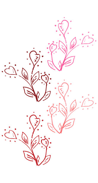 情人节的鲜花卡片图片下载