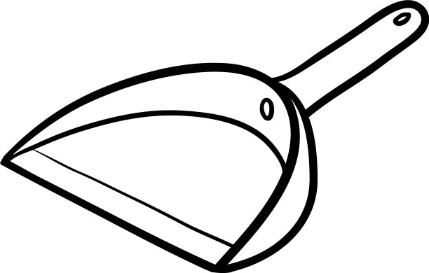 彩色书簸箕图片下载