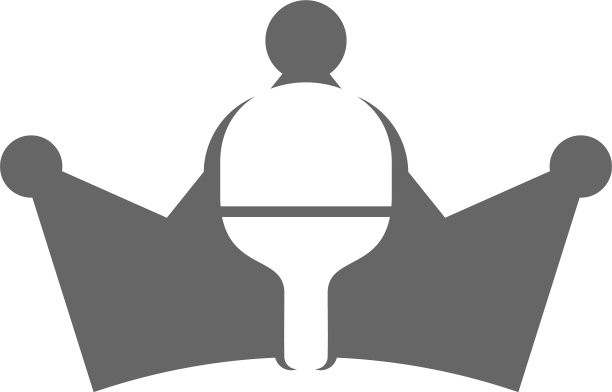王乒乓球运动标志设计理念图片下载