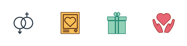 设置性别相框和心形礼盒和图片下载