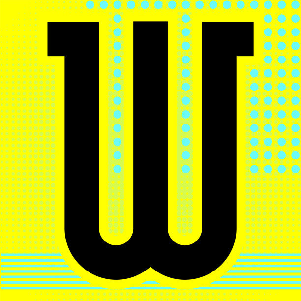 现代字体新潮字母表黑色字母上图片下载