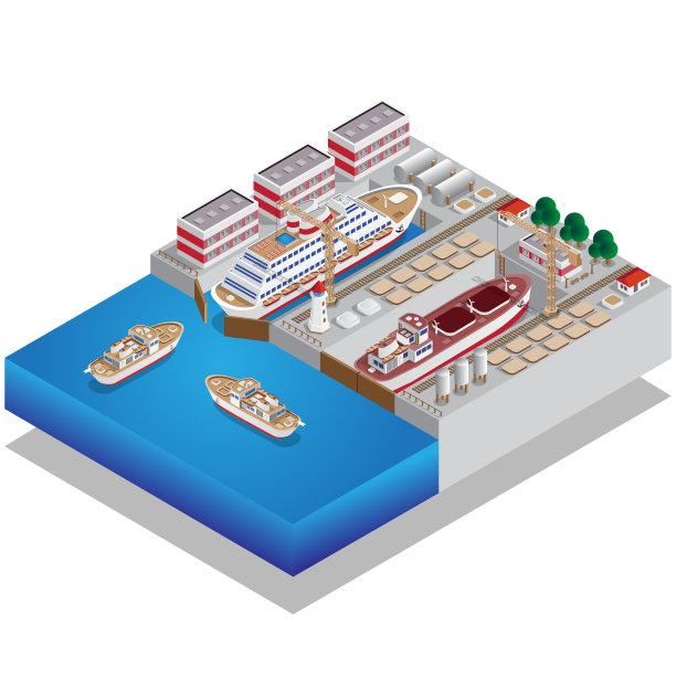 修理船码头图片下载