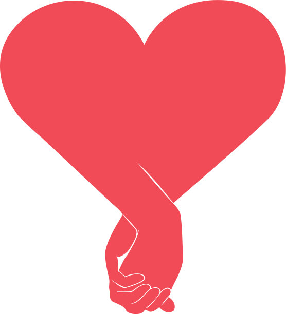 牵手另一只手标志爱情图片下载