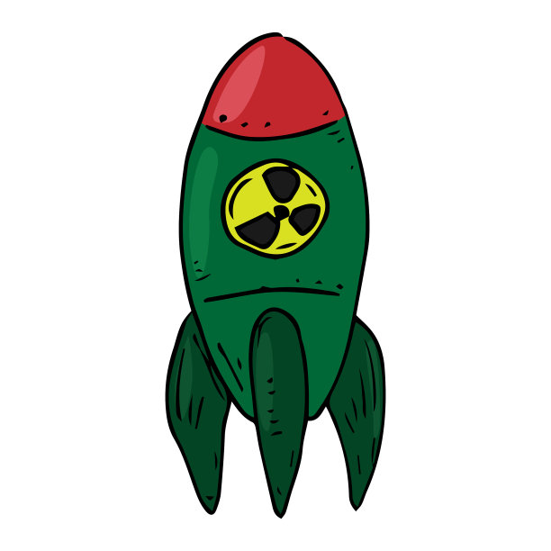 核炸弹与标志炸弹图片下载