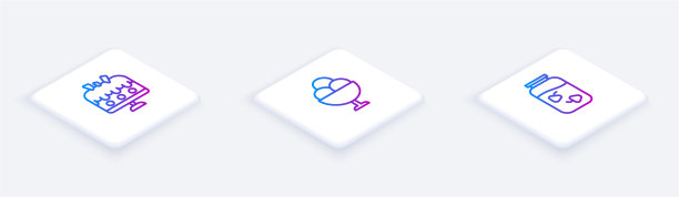 在冰淇淋盘上放置等距线蛋糕图片下载