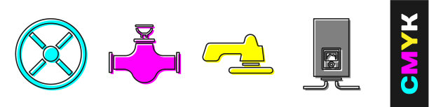 设置工业阀门和工业管道阀门图片下载