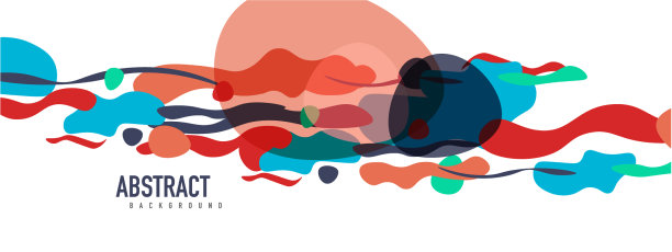 时尚的液体风格塑造抽象设计图片下载