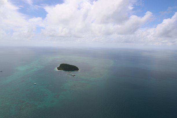 绿色的岛图片下载