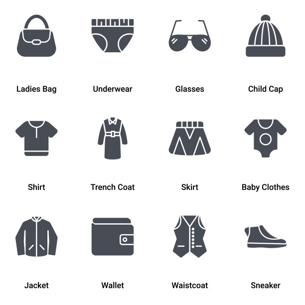 服装和饰品图片下载