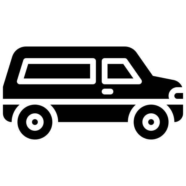 SUV图标，交通相关矢量图片下载