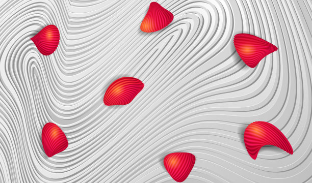 光抽象背景。白色的表面和波浪纹理图片下载