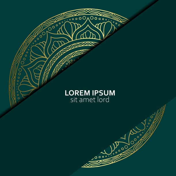 曼陀罗带有花卉装饰图案的曼陀罗图片下载