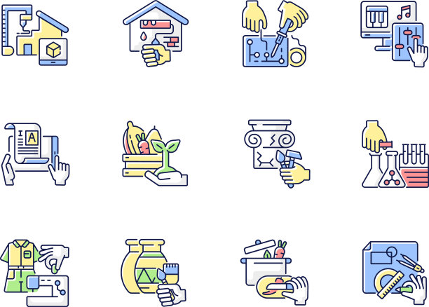 Diy RGB颜色图标集图片下载