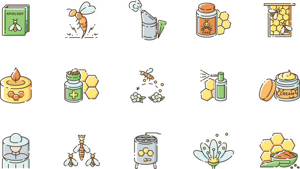 养蜂RGB颜色图标设置图片下载