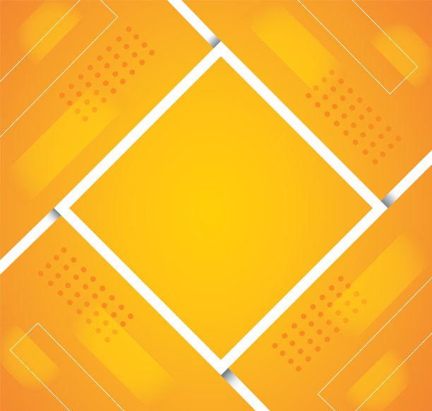 抽象橙色方形背景图片下载