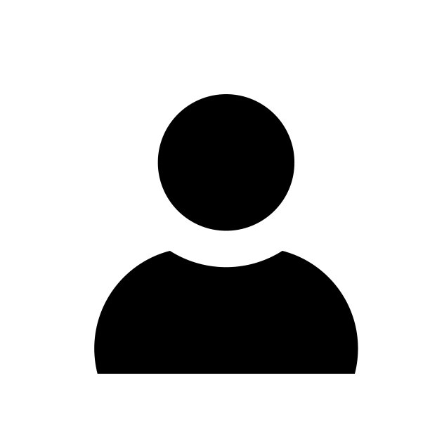 人标志平黑色图标图片下载