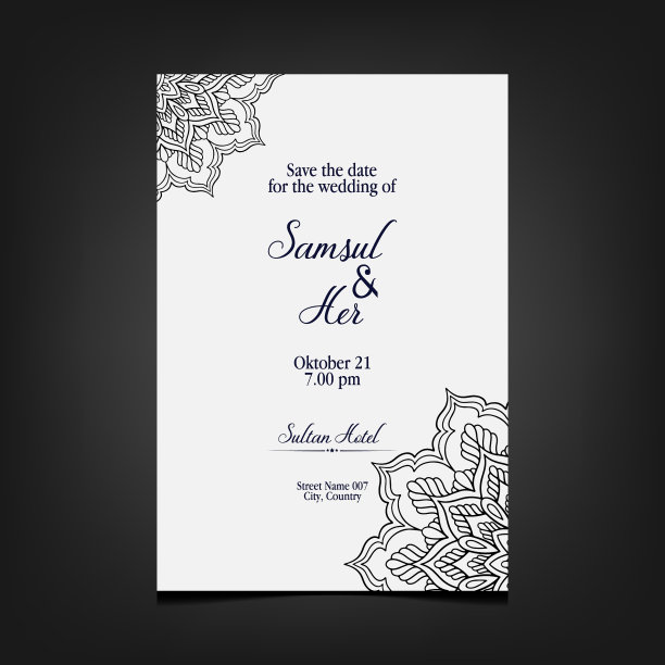 奢华的黄金曼陀罗华丽的背景婚礼图片下载