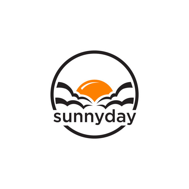 晴天标志设计模板图片下载