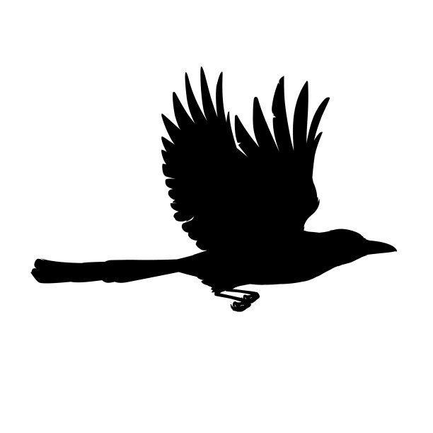 单色黑色剪影图片下载