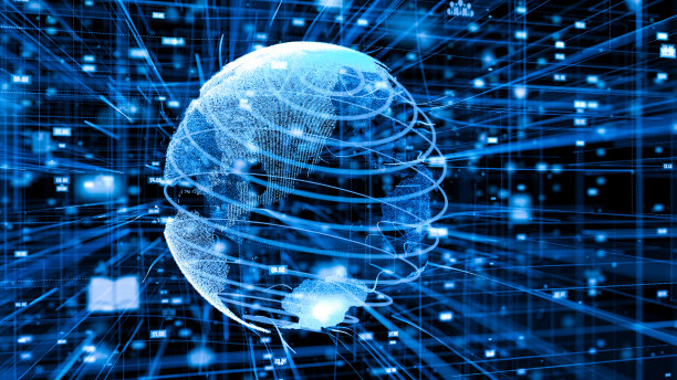 全球联网互联网和物联网物联网概念图片下载