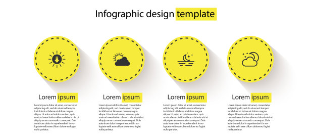 日落和云天气，月亮和星星图片下载