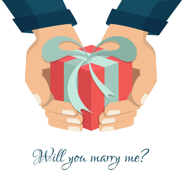 拿着盒子礼物的手图片下载