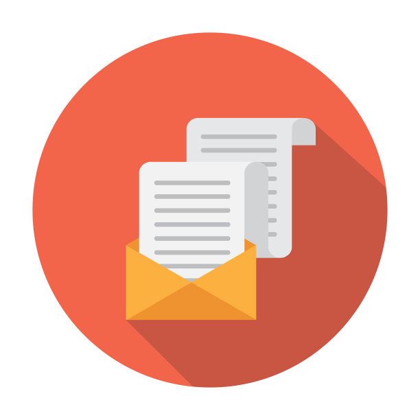 平面卡通开信封和信封图片下载