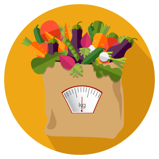 百分之百的天然有机装在纸袋里图片下载