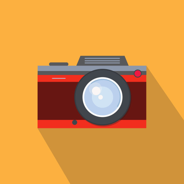 复古相机复古相机平面设计风格老图片下载