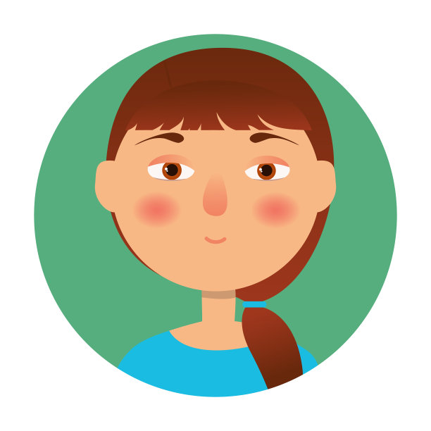 女孩偶像女人头像头像卡通风格图片下载