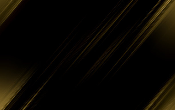 黑色金色背景渐变，质感柔和，金色配以浅色技术，斜灰色和白色图案线条，豪华美观。图片下载