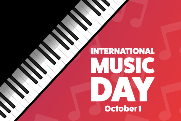 国际音乐日10月1日假期图片下载