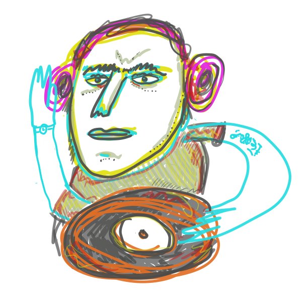 戴耳机的女人图片下载