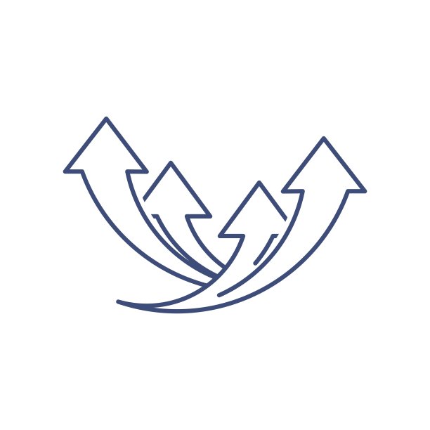 共同努力,飞跃。矢量线性图标孤立在白色背景。图片下载