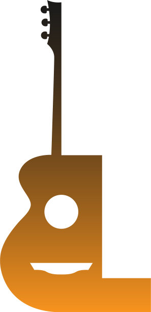 信吉他风格图标标志图片下载