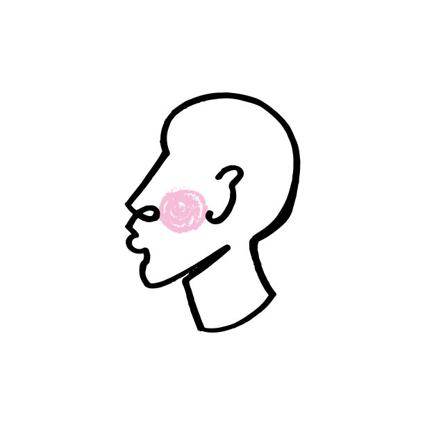 现代抽象线条面部肖像，线描艺术。毕加索风格的启发。线条艺术人体符号、当代立体素描、水墨画。抽象的t恤打印。矢量图图片下载