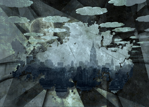 纽约。抽象的背景图片下载