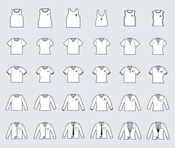 白衣服集图片下载