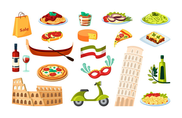 意大利文化底蕴底蕴深厚的比萨斜塔图片下载