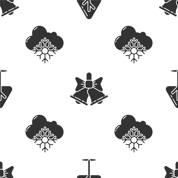 布置圣诞树圣诞钟声快乐图片下载