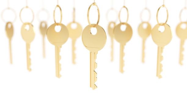 黄金钥匙挂图片下载