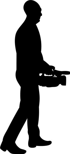 用相机给人们剪影图片下载