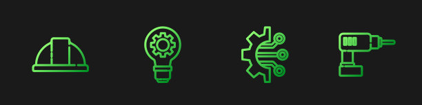 设线算法工人安全帽灯图片下载