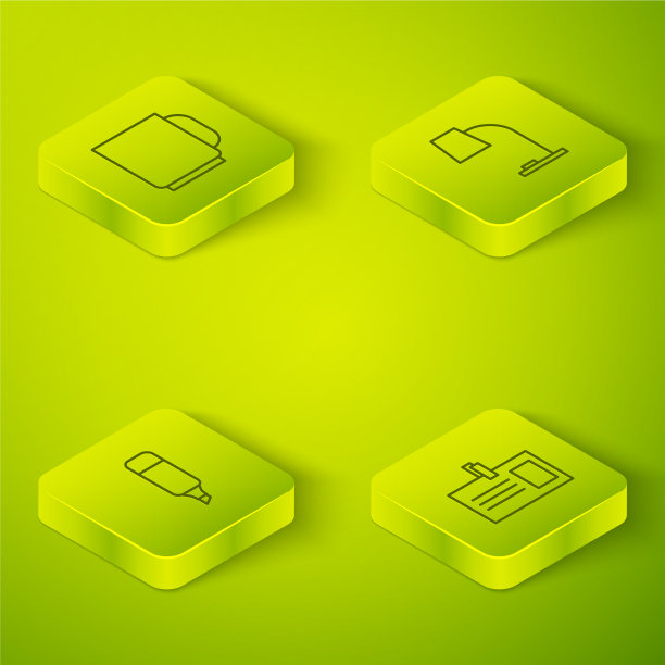 设置等距台灯记号笔图片下载