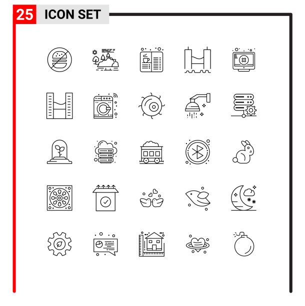 包装25条创意线工业交叉图片下载